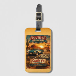 Santa Fe Route Sixty Six Hundraårsjubileum Bagagebricka