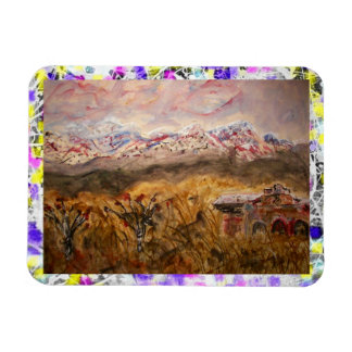 Santa fe snö drip magnet