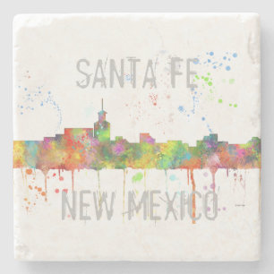 SANTA FE som ÄR NYTT - Mexico HORISONT Stenunderlägg