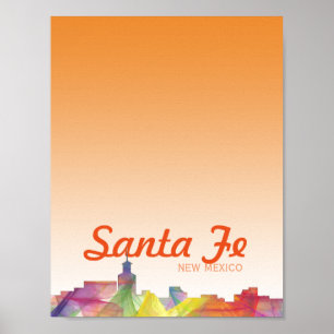 SANTA FE som ÄR NYTT - Mexico HORISONT WB1 Poster