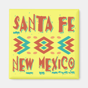 SANTA FE som ÄR NYTT - Mexico Magnet