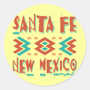 SANTA FE som ÄR NYTT - Mexico Runt Klistermärke