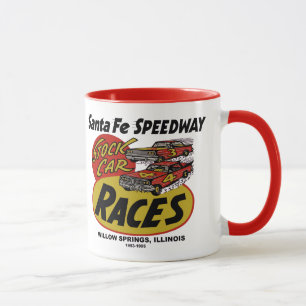 Santa Fe Speedway, Willow Vår, IL 1953-1995 Mugg
