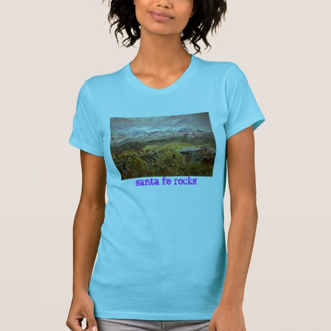 Santa Fe stenar T-shirt (Framsida)