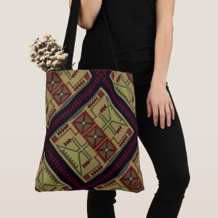 Santa fe stil tote bag tygkasse
