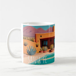 Santa Fe Sunrise – Retro Travel Mug Kaffemugg
