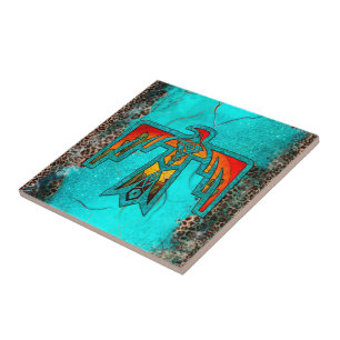 Santa Fe Thunderbird Turcos Marble Leopard Kakelplatta