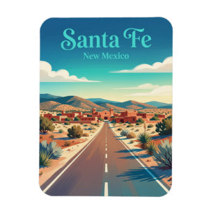 Santa Fe USA Magnet