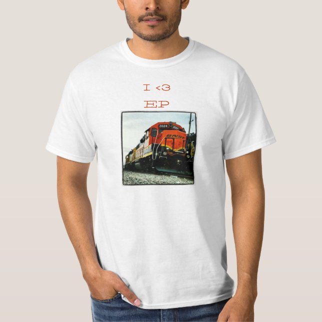 Santa Fe utbildar El Paso TX Tee Shirt (Framsida)
