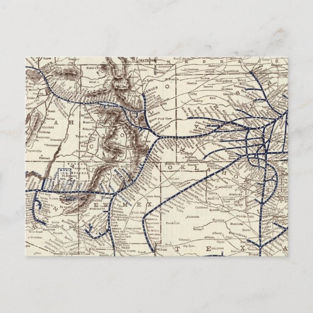 Santa Fe Vykort (Framsida)