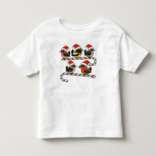 Santa Finches T Shirt