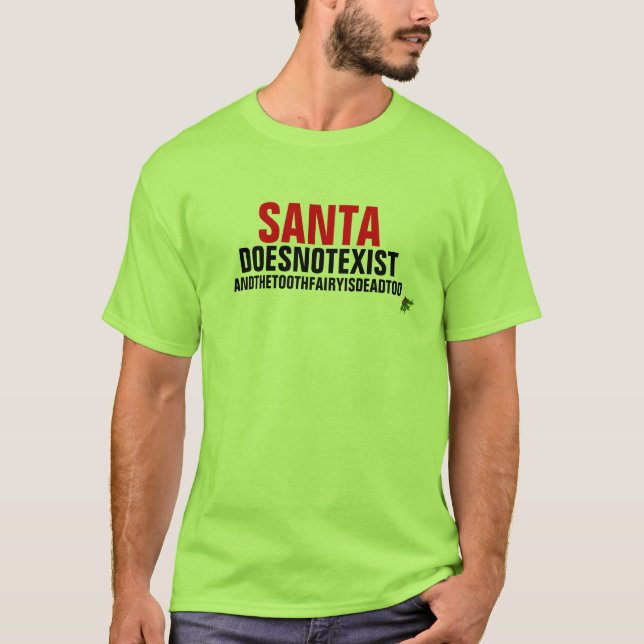 Santa finns inte tröja (Framsida)