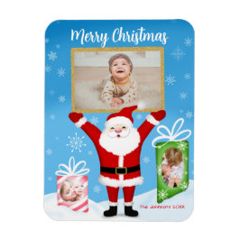 Santa Firande God jul 3 Photo Magnet