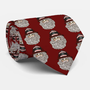 Santa Firefighter Tie Slips