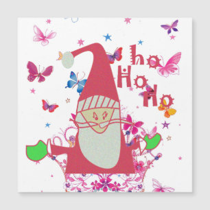 Santa Fjärilar Ho Ho Ho: Whimsical Natur Chris