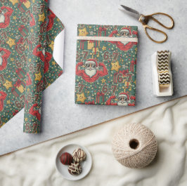 Santa Flex 6-7 Meme Jul Presentpapper