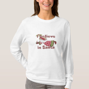 Santa Flies T Shirt