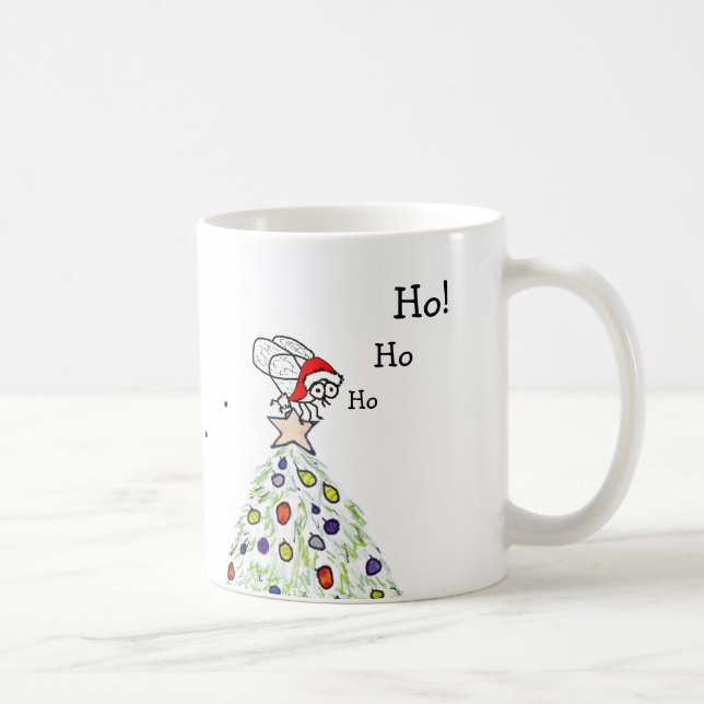 Santa Fly Ho Ho Ho jul Mugg (Höger)