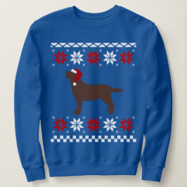 Santa för chokladLabrador Silhouette jul Tee Shirt