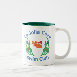 Santa för klubb för La Jolla Covesimma mugg