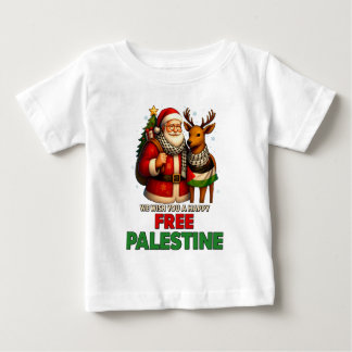 Santa for Palestine – Christmas Peace T Shirt