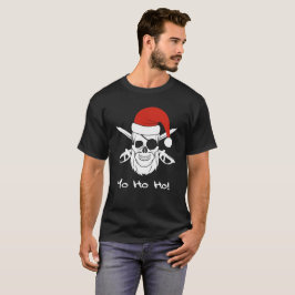 Santa för Yo Ho Ho piratjul hatt Tee