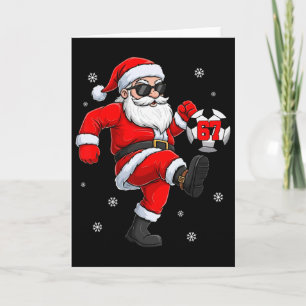 Santa fotboll Byll Sport Julfotbollsspelare M Kort