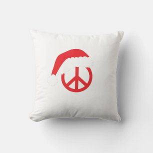 Santa Fredstecken Ho Ho Ho med Santa Hat Kudde