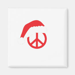 Santa Fredstecken Ho Ho Ho med Santa Hat Magnet