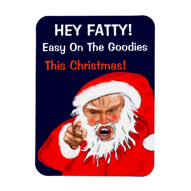 Santa Fridge Magnet (Vertikal)