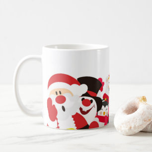 Santa & Friends jul Mugg