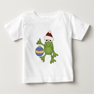 Santa Frog med prydnadsskjortor och gåvor T-shirt