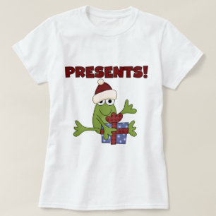 Santa Frog Tshirts och Gifts