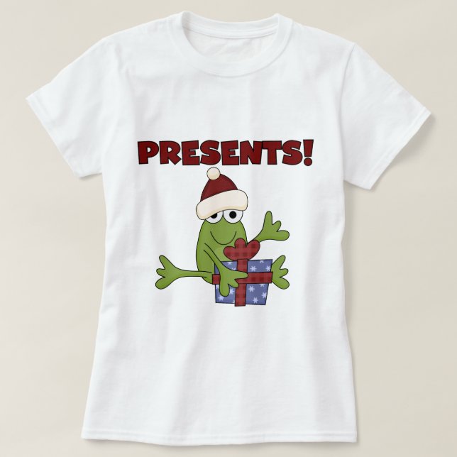 Santa Frog Tshirts och Gifts (Design framsida)