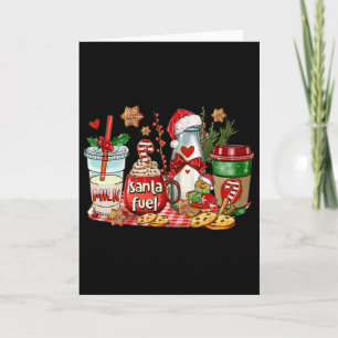 Santa Fuel Kaffe koppar God jul Coffee Drin Kort