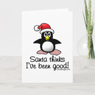 Santa funderare har jag varit bra helgkort