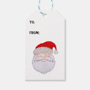 Santa gåvamärkre presentetikett