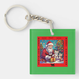 Santa Ge Presenter till två unga Kittens