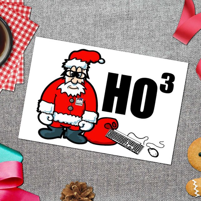 Santa Geek Helgkort (Skapare uppladdad)
