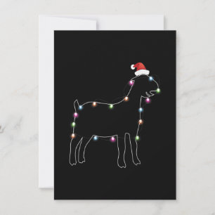 Santa Get Christmas Färg Led Ljus Xmas Get Inbjudningar