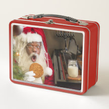 Santa Gets tog med en Cookie!