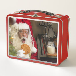 Santa Gets tog med en Cookie!