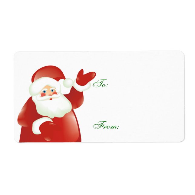 Santa Gift Ge Fraktsedel (Framsidan)