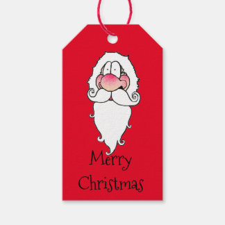 Santa Gift Tags Presentetikett