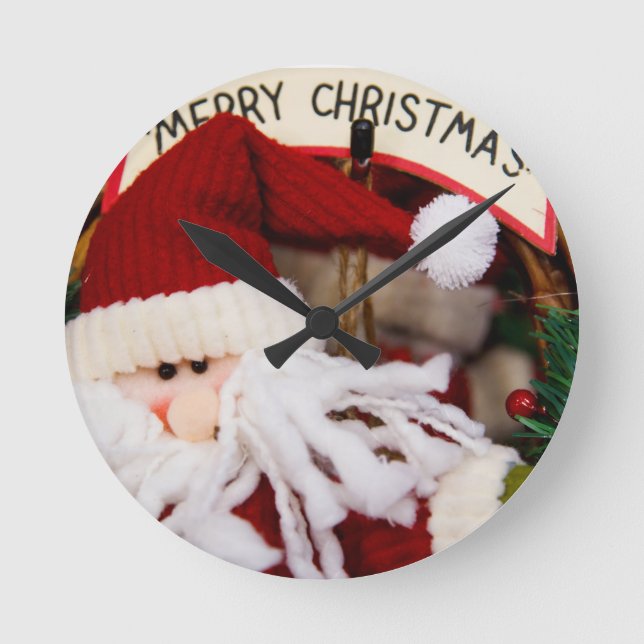 SANTA GLAD HELG RUND KLOCKA (Framsida)