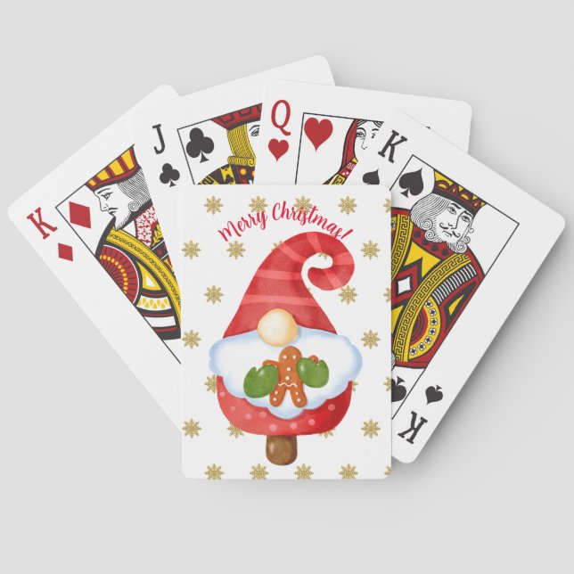 Santa Gnome Casinokort (Baksidan)