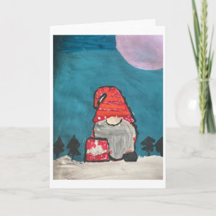 Santa Gnome Kort