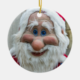 Santa gnome mask Julgran ornament