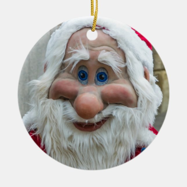Santa gnome mask Julgran ornament (Framsidan)