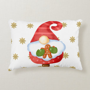 Santa Gnome Prydnadskudde